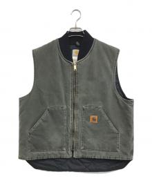 CarHartt（カーハート）の古着「ダックベスト」｜モスグリーン