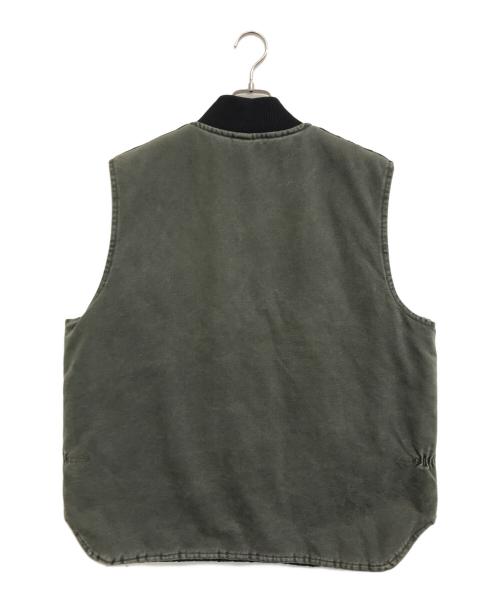 CarHartt（カーハート）CarHartt (カーハート) ダックベスト モスグリーン サイズ:XLの古着・服飾アイテム