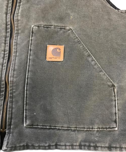 CarHartt（カーハート）CarHartt (カーハート) ダックベスト モスグリーン サイズ:XLの古着・服飾アイテム