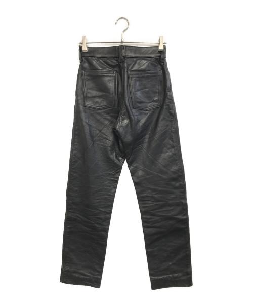 VANSON（バンソン）VANSON (バンソン) レザーパンツ ブラック サイズ:28の古着・服飾アイテム