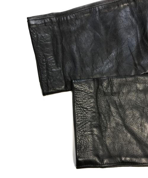 VANSON（バンソン）VANSON (バンソン) レザーパンツ ブラック サイズ:28の古着・服飾アイテム