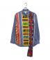 COMME des GARCONS SHIRT（コムデギャルソンシャツ）の古着「Yarn Dyed Cotton Stripe × Cotton Poplin Shirts」｜ブルー
