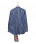 COMME des GARCONS SHIRT (コムデギャルソンシャツ) Yarn Dyed Cotton Stripe × Cotton Poplin Shirts ブルー サイズ:L：35000円