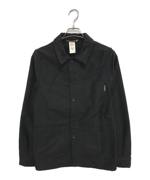 LABOUREUR（ラブルール）laboureur (ラブルール) モールスキンジャケット ブラック サイズ:38の古着・服飾アイテム