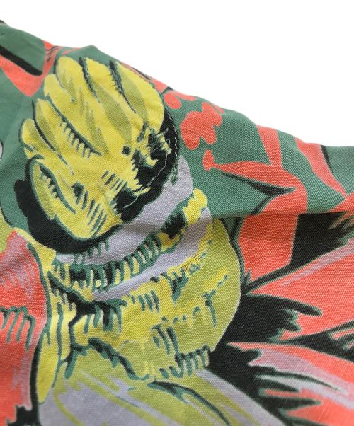 TULANE（テュレーン）TULANE (テュレーン) アロハシャツ オレンジ サイズ:不明の古着・服飾アイテム