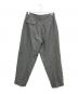 COMME des GARCONS HOMME PLUS (コムデギャルソンオムプリュス) タックパンツ グレー サイズ:Ｌ：15000円