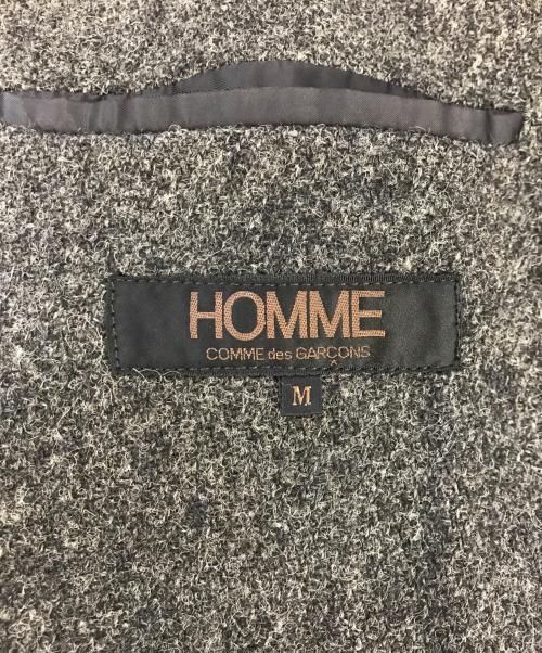 COMME des GARCONS HOMME（コムデギャルソン オム）COMME des GARCONS HOMME (コムデギャルソン オム) テーラードジャケット グレー サイズ:Mの古着・服飾アイテム