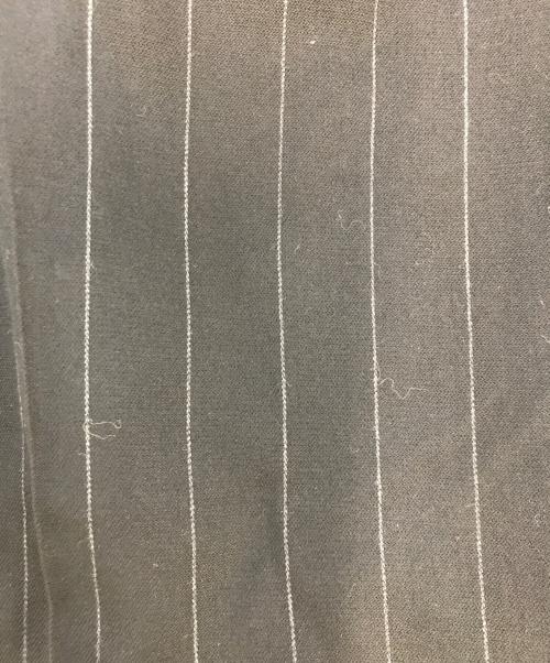 tricot COMME des GARCONS（トリココムデギャルソン）tricot COMME des GARCONS (トリココムデギャルソン) ワイドストライプパンツ ブラック サイズ:Mの古着・服飾アイテム