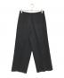 tricot COMME des GARCONS (トリココムデギャルソン) ワイドストライプパンツ ブラック サイズ:M：18000円