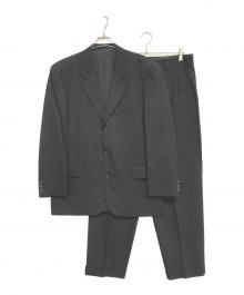 COMME des GARCONS HOMME（コムデギャルソン オム）の古着「90’s ウールギャバセットアップ」｜ブラック