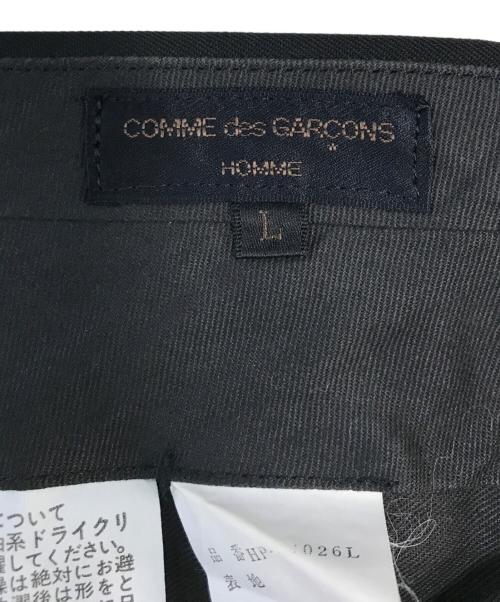COMME des GARCONS HOMME（コムデギャルソン オム）COMME des GARCONS HOMME (コムデギャルソン オム) 90’s ウールギャバセットアップ ブラック サイズ:Lの古着・服飾アイテム
