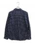 COMME des GARCONS (コムデギャルソン) 丸襟ドットシャツ ネイビー サイズ:M：14000円