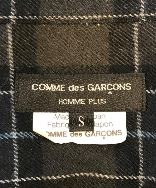 COMME des GARCONS HOMME PLUS（コムデギャルソンオムプリュス）COMME des GARCONS HOMME PLUS (コムデギャルソンオムプリュス) チェックシャツ オリーブ サイズ:Sの古着・服飾アイテム