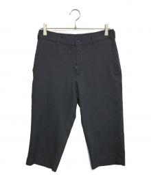 BLACK COMME des GARCONS（ブラックコムデギャルソン）の古着「7分丈パンツ」｜ブラック