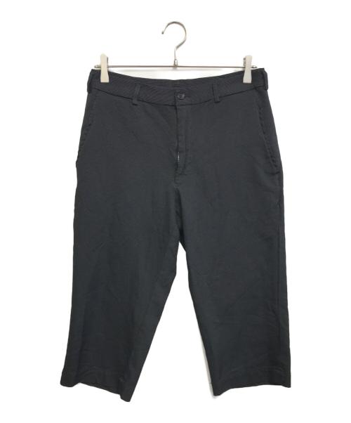 BLACK COMME des GARCONS（ブラックコムデギャルソン）BLACK COMME des GARCONS (ブラックコムデギャルソン) 7分丈パンツ ブラック サイズ:XSの古着・服飾アイテム