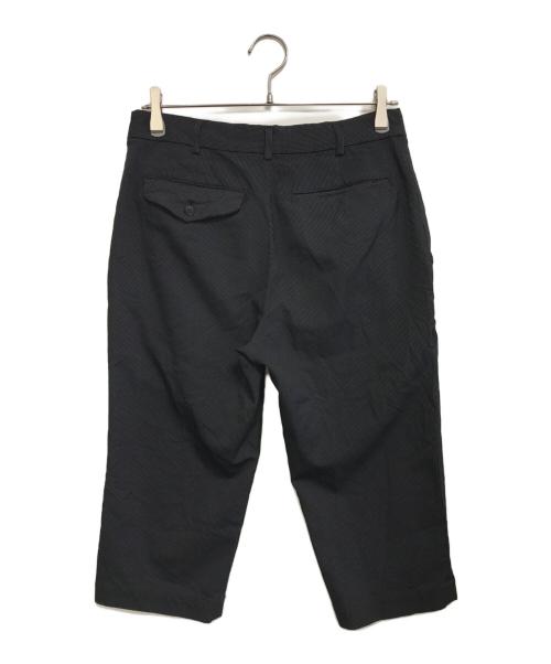 BLACK COMME des GARCONS（ブラックコムデギャルソン）BLACK COMME des GARCONS (ブラックコムデギャルソン) 7分丈パンツ ブラック サイズ:XSの古着・服飾アイテム