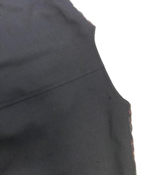 tricot COMME des GARCONS（トリココムデギャルソン）tricot COMME des GARCONS (トリココムデギャルソン) 80's 花柄切替カーディガン ブラック サイズ:表記なしの古着・服飾アイテム