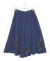 tricot COMME des GARCONS (トリココムデギャルソン) 花柄刺繍スカート ネイビー サイズ:表記なし：15000円
