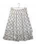 tricot COMME des GARCONS（トリココムデギャルソン）の古着「総柄スカート」｜ホワイト
