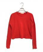 COMME des GARCONSコムデギャルソン）の古着「80’s ウールニット」｜レッド