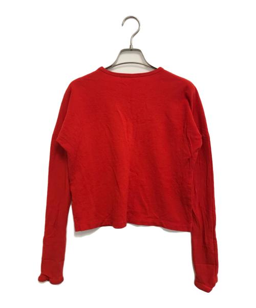 COMME des GARCONS（コムデギャルソン）COMME des GARCONS (コムデギャルソン) 80’s ウールニット レッド サイズ:表記なしの古着・服飾アイテム