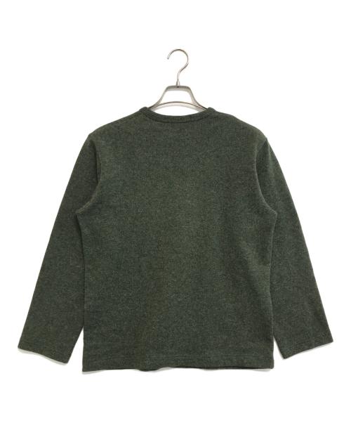 COMME des GARCONS SHIRT（コムデギャルソンシャツ）COMME des GARCONS SHIRT (コムデギャルソンシャツ) ニット グリーン サイズ:Sの古着・服飾アイテム