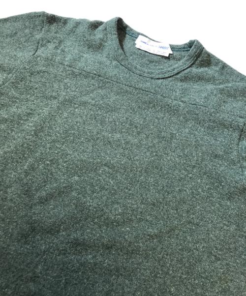 COMME des GARCONS SHIRT（コムデギャルソンシャツ）COMME des GARCONS SHIRT (コムデギャルソンシャツ) ニット グリーン サイズ:Sの古着・服飾アイテム