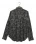 BLACK COMME des GARCONS (ブラックコムデギャルソン) 総柄シャツ ブラック サイズ:M：14000円
