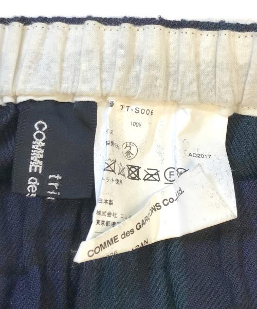 tricot COMME des GARCONS（トリココムデギャルソン）tricot COMME des GARCONS (トリココムデギャルソン) チェックスカート グリーン サイズ:表記なしの古着・服飾アイテム