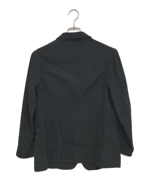 COMME des GARCONS SHIRT（コムデギャルソンシャツ）COMME des GARCONS SHIRT (コムデギャルソンシャツ) ウールギャバ テーラードジャケット ブラック サイズ:Sの古着・服飾アイテム