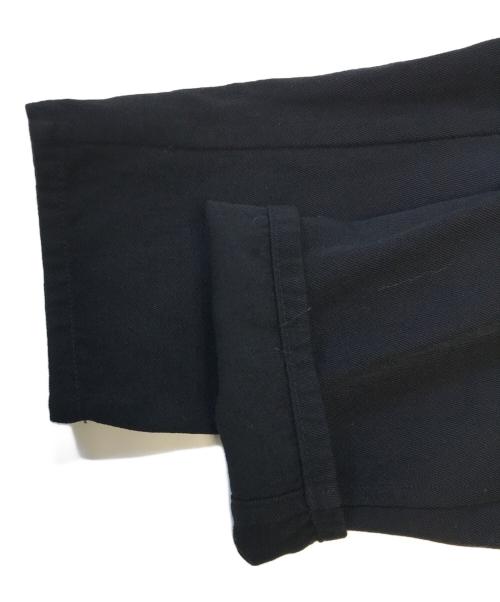 COMME des GARCONS SHIRT（コムデギャルソンシャツ）COMME des GARCONS SHIRT (コムデギャルソンシャツ) ウールギャバ テーラードジャケット ブラック サイズ:Sの古着・服飾アイテム