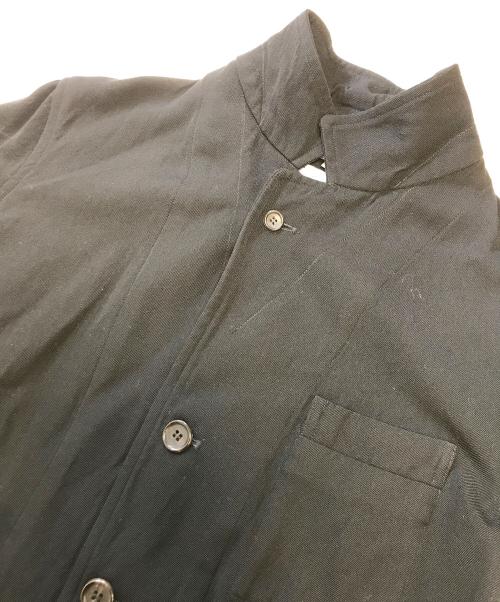 COMME des GARCONS SHIRT（コムデギャルソンシャツ）COMME des GARCONS SHIRT (コムデギャルソンシャツ) ウールギャバ テーラードジャケット ブラック サイズ:Sの古着・服飾アイテム