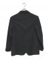 COMME des GARCONS SHIRT (コムデギャルソンシャツ) ウールギャバ テーラードジャケット ブラック サイズ:S：27000円