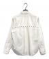 BLACK COMME des GARCONS (ブラックコムデギャルソン) スタッズシャツ ホワイト サイズ:XS：14000円