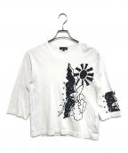 COMME des GARCONS HOMME PLUSコムデギャルソンオムプリュス）の古着「ロングスリーブカットソー」｜ホワイト