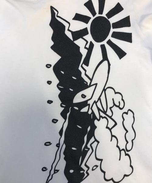 COMME des GARCONS HOMME PLUS（コムデギャルソンオムプリュス）COMME des GARCONS HOMME PLUS (コムデギャルソンオムプリュス) ロングスリーブカットソー ホワイト サイズ:Sの古着・服飾アイテム
