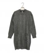 JUNYA WATANABE COMME des GARCONS(ジュンヤワタナベ コムデギャルソン）の古着「ニットワンピース」｜グレー