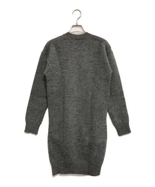 JUNYA WATANABE COMME des GARCONS（(ジュンヤワタナベ コムデギャルソン）JUNYA WATANABE COMME des GARCONS (ジュンヤワタナベ コムデギャルソン) ニットワンピース グレー サイズ:Sの古着・服飾アイテム