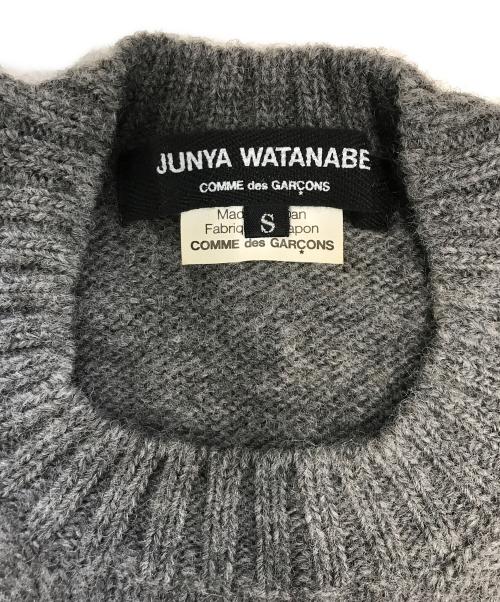 JUNYA WATANABE COMME des GARCONS（(ジュンヤワタナベ コムデギャルソン）JUNYA WATANABE COMME des GARCONS (ジュンヤワタナベ コムデギャルソン) ニットワンピース グレー サイズ:Sの古着・服飾アイテム