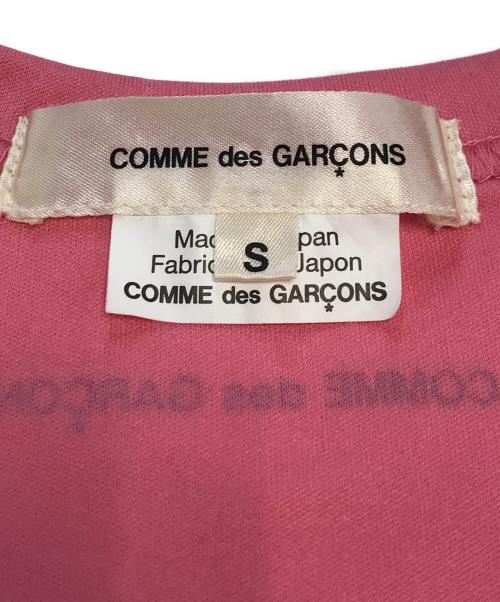 COMME des GARCONS（コムデギャルソン）COMME des GARCONS (コムデギャルソン) ロングスリーブカットソー ピンク サイズ:Sの古着・服飾アイテム