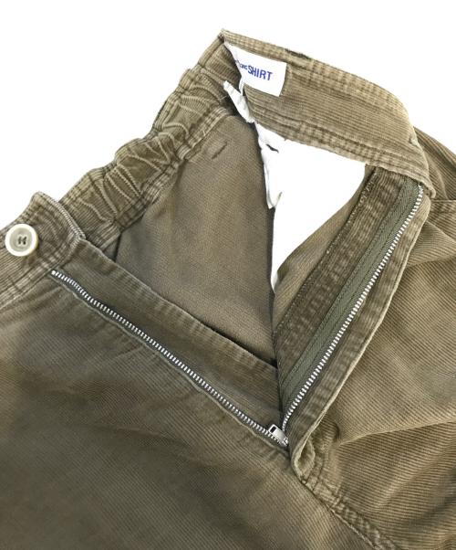 COMME des GARCONS SHIRT（コムデギャルソンシャツ）COMME des GARCONS SHIRT (コムデギャルソンシャツ) コーデュロイワイドパンツ ベージュ サイズ:Sの古着・服飾アイテム