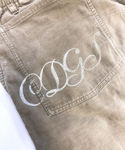 COMME des GARCONS SHIRT（コムデギャルソンシャツ）COMME des GARCONS SHIRT (コムデギャルソンシャツ) コーデュロイワイドパンツ ベージュ サイズ:Sの古着・服飾アイテム