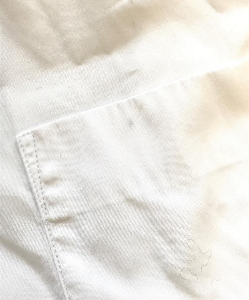 COMME des GARCONS SHIRT（コムデギャルソンシャツ）COMME des GARCONS SHIRT (コムデギャルソンシャツ) 袖ジップシャツ ホワイト サイズ:Mの古着・服飾アイテム