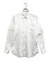 COMME des GARCONS SHIRT（コムデギャルソンシャツ）の古着「袖ジップシャツ」｜ホワイト