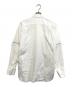 COMME des GARCONS SHIRT (コムデギャルソンシャツ) 袖ジップシャツ ホワイト サイズ:M：20000円