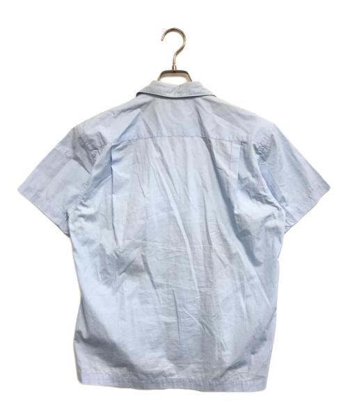 COMME des GARCONS SHIRT（コムデギャルソンシャツ）COMME des GARCONS SHIRT (コムデギャルソンシャツ) オープンカラーシャツ ブルー サイズ:XSの古着・服飾アイテム