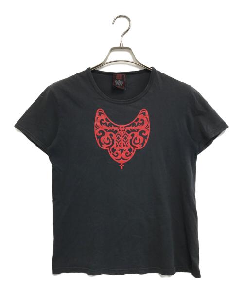 Jean Paul GAULTIER CLASSIQUE（ジャンポールゴルチエクラシック）Jean Paul GAULTIER CLASSIQUE (ジャンポールゴルチエクラシック) プリントTシャツ ブラック サイズ:48の古着・服飾アイテム