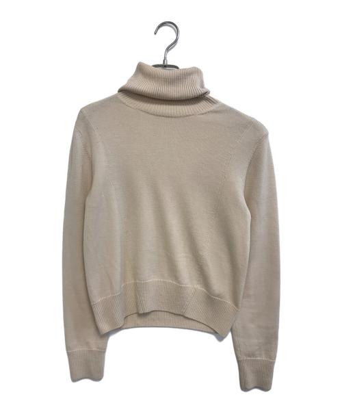DRIES VAN NOTEN（ドリスヴァンノッテン）DRIES VAN NOTEN (ドリスヴァンノッテン) タートルネックニット ベージュ サイズ:Sの古着・服飾アイテム