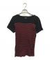 Jean Paul GAULTIER HOMME（ジャンポールゴルチェオム）の古着「ボーダーTシャツ」｜ブラック