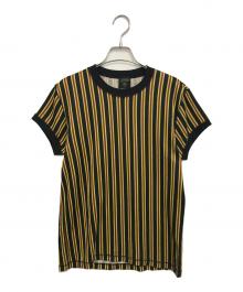 Jean Paul Gaultier homme（ジャンポールゴルチェオム）の古着「ストライプTシャツ」｜イエロー